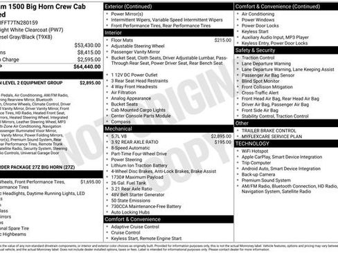 New 2026 RAM 1500 Big Horn AWD/4WD image 9