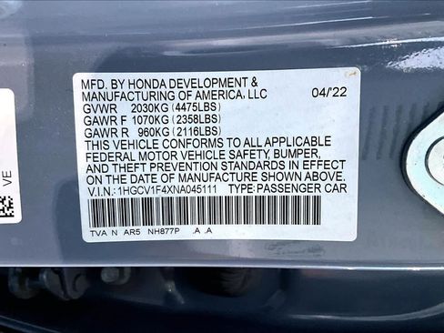 Used 2022 Honda Accord Sport Special Edition image 34