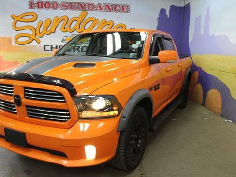 Used 2017 RAM 1500 Sport w/ Ignition Orange Sport Package AWD/4WD image 4