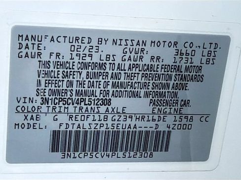 Used 2023 Nissan Kicks SV FWD image 30