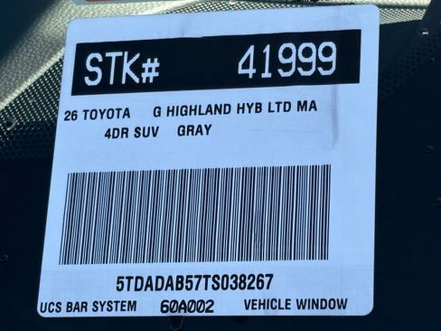 New 2026 Toyota Grand Highlander MAX Limited image 29