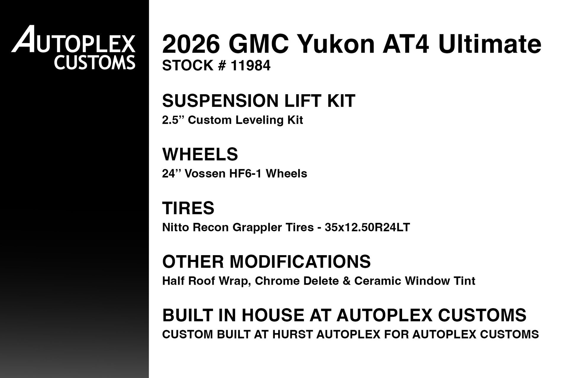 Used 2026 GMC Yukon AT4 Ultimate AWD/4WD image 2