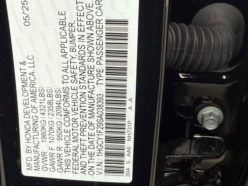 Used 2025 Honda Accord LX image 23