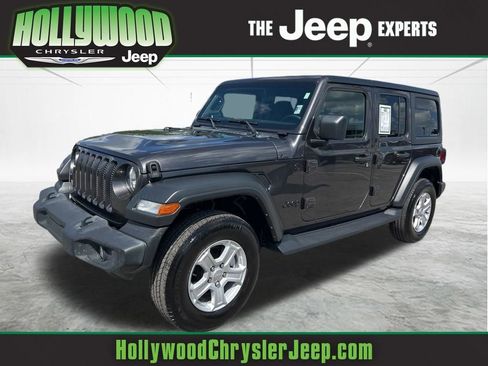 Used 2021 Jeep Wrangler Unlimited Sport AWD/4WD image 1