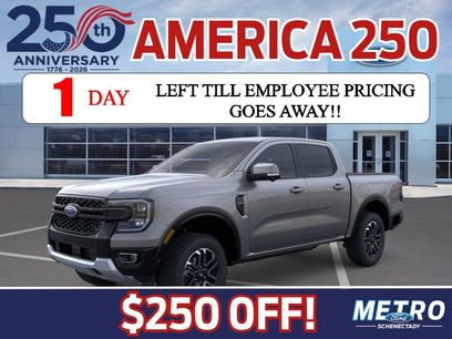New 2025 Ford Ranger Lariat w/ FX4 Off-Road Package