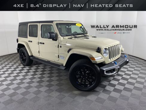 Used 2022 Jeep Wrangler Unlimited Sahara w/ Cold Weather Group image 1