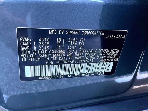 Used 2018 Subaru Legacy 2.5i image 35