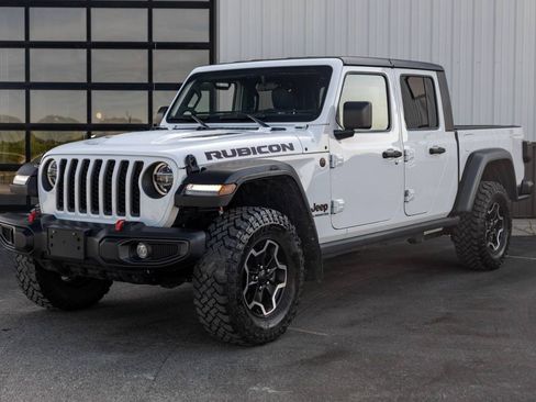 Used 2021 Jeep Gladiator Rubicon w/ LED Lighting Group AWD/4WD image 1