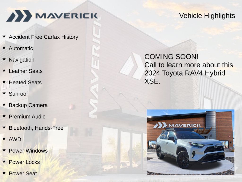 Used 2024 Toyota RAV4 XSE w/ Advanced Technology Package AWD/4WD image 3