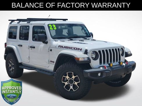 Used 2023 Jeep Wrangler Unlimited Rubicon w/ Cold Weather Group AWD/4WD image 1