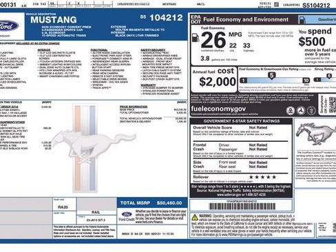 Used 2025 Ford Mustang Premium RWD image 17