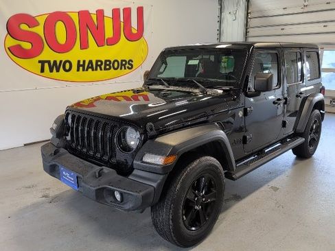 Used 2020 Jeep Wrangler Unlimited Sport image 1