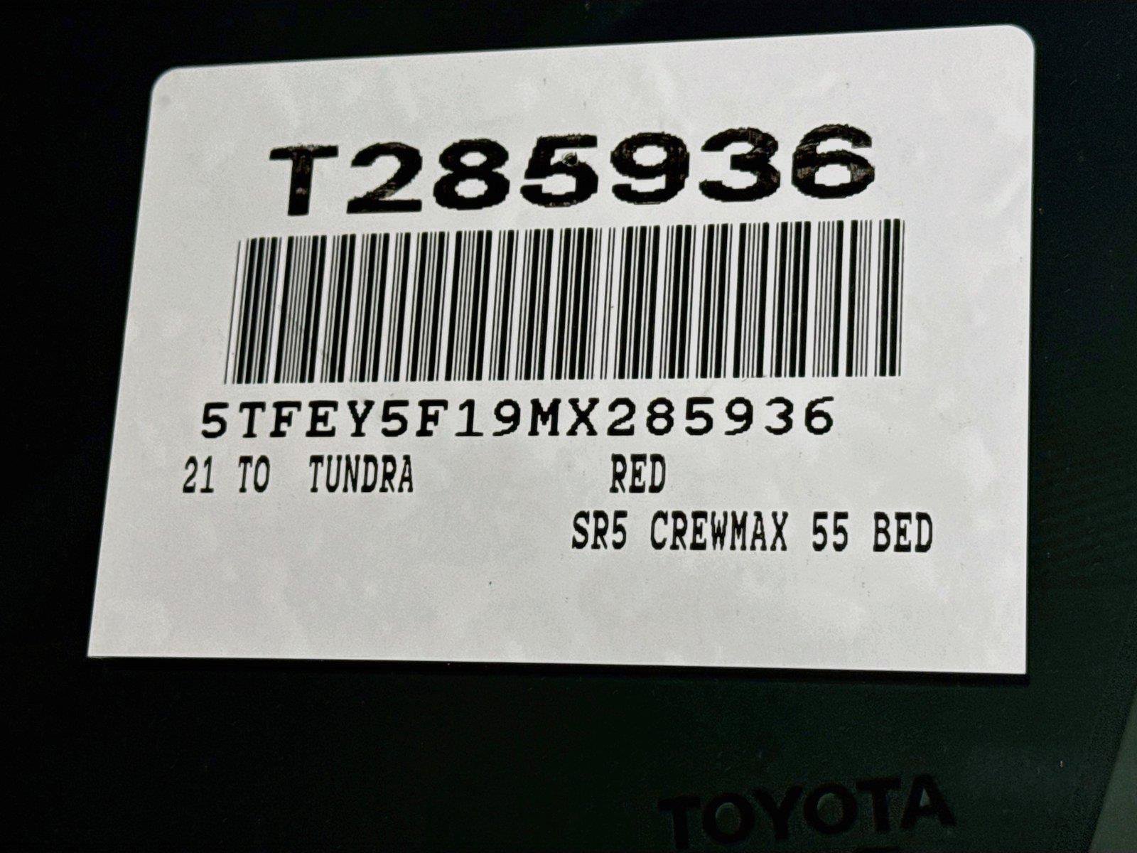 Certified 2021 Toyota Tundra SR5 w/ SR5 Leather Package RWD image 40