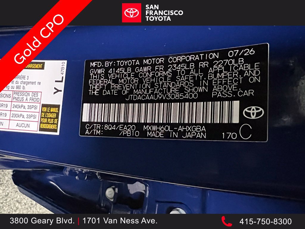 Certified 2027 Toyota Prius XLE FWD image 37