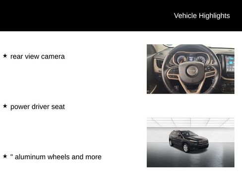 Used 2017 Jeep Cherokee Latitude w/ Comfort & Sound Group AWD/4WD image 10