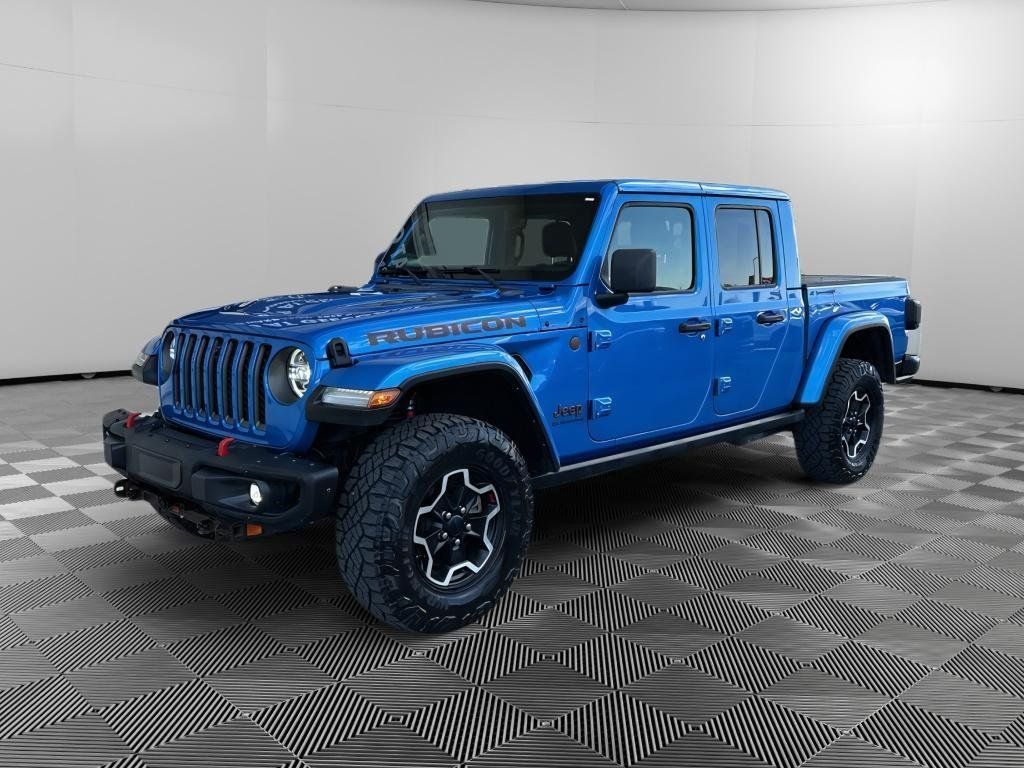 Used 2021 Jeep Gladiator Rubicon w/ Uconnect 4C Nav & Sound Group AWD/4WD image 1