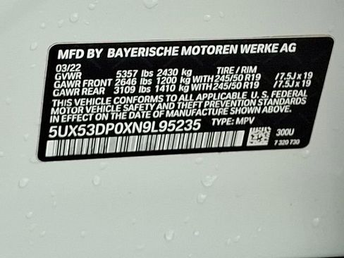 Used 2022 BMW X3 xDrive30i image 32