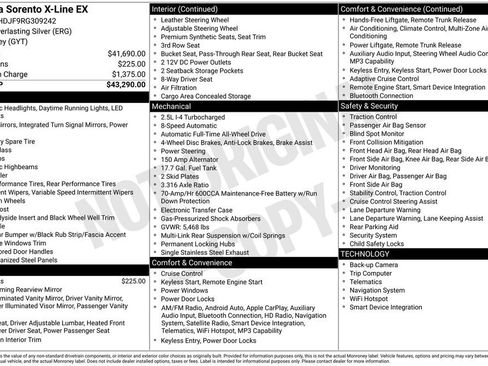 Certified 2024 Kia Sorento X-Line EX image 10