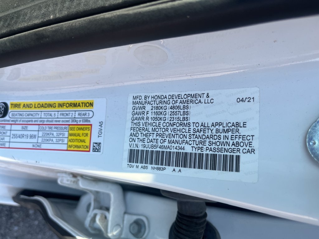 Used 2021 Acura TLX w/ Technology Package FWD image 31