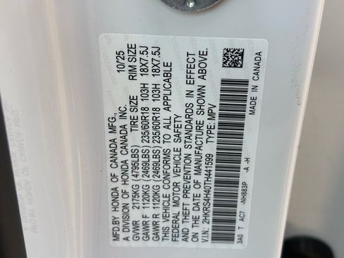 New 2026 Honda CR-V EX image 20