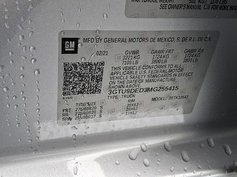 Used 2021 GMC Sierra 1500 SLT w/ SLT Premium Plus Package image 29