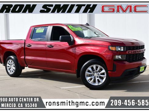 Used 2021 Chevrolet Silverado 1500 Custom RWD image 1