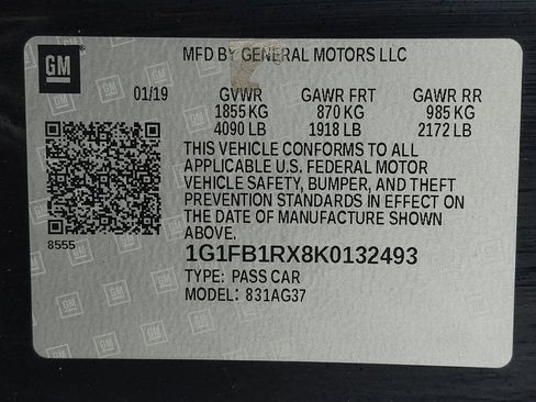 Used 2019 Chevrolet Camaro LT RWD image 33