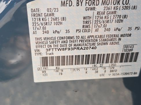 Used 2023 Ford Maverick XLT w/ Equipment Group 300A Standard AWD/4WD image 32