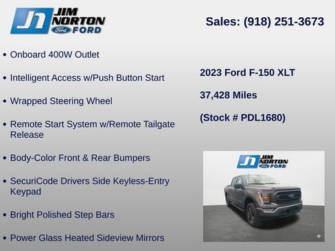 Used 2023 Ford F150 XLT w/ Equipment Group 302A High AWD/4WD image 18