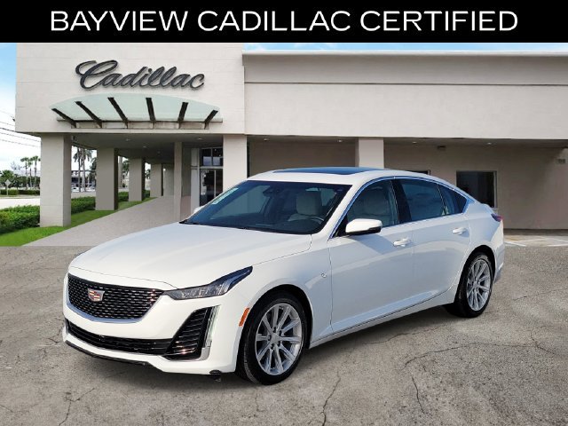 Certified 2023 Cadillac CT5 Luxury w/ Sun And Sound Package RWD 360° Tour