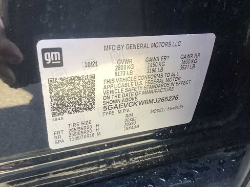 Used 2021 Buick Enclave Avenir w/ Avenir Technology Package AWD/4WD image 21