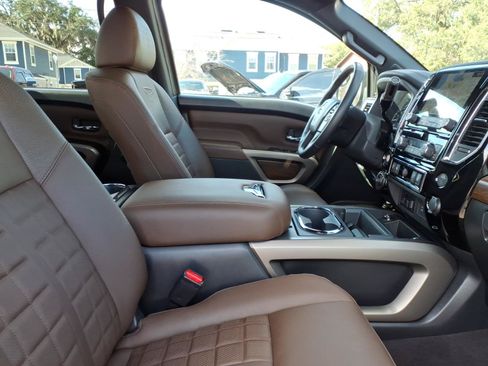 Used 2023 Nissan Titan Platinum Reserve w/ Off Road Protection Package AWD/4WD image 11