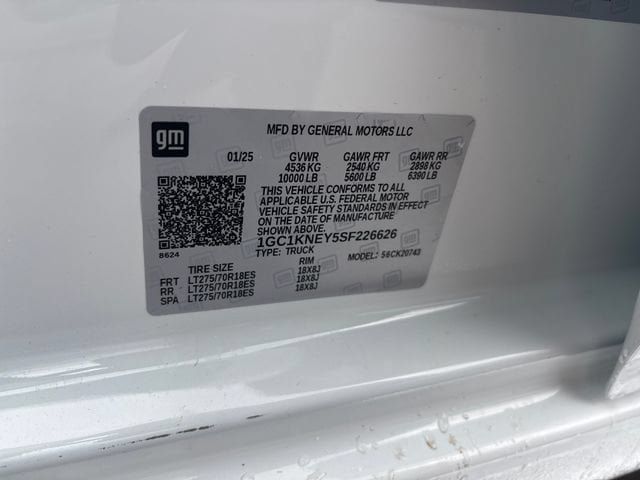 Certified 2025 Chevrolet Silverado 2500 LT AWD/4WD image 31