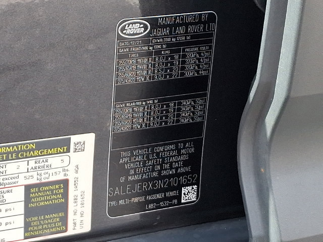 Used 2022 Land Rover Defender 110 S AWD/4WD image 27