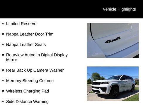 New 2026 Jeep Grand Cherokee L Limited AWD/4WD image 9