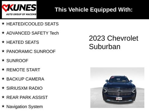 Used 2023 Chevrolet Suburban Premier AWD/4WD image 4