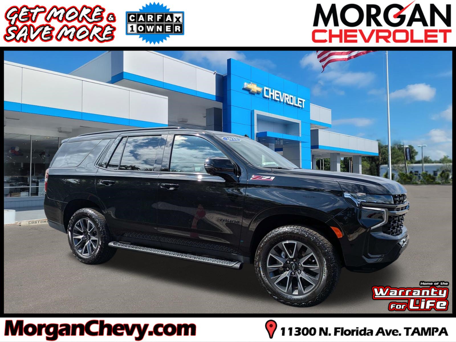 Used 2022 Chevrolet Tahoe Z71 w/ Luxury Package AWD/4WD image 1