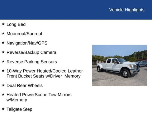 Used 2016 Ford F350 Lariat w/ Lariat Ultimate Package AWD/4WD image 28