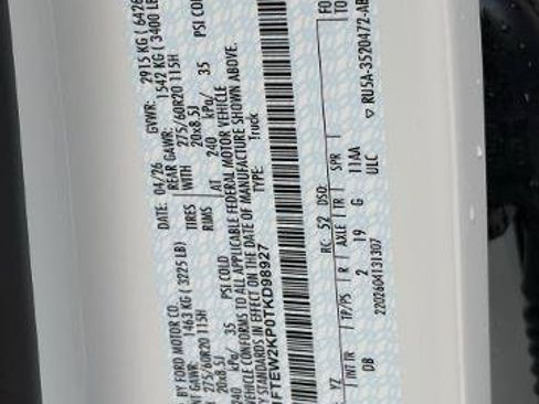 New 2026 Ford F150 STX w/ Equipment Group 200A RWD image 56