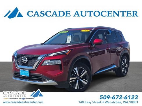 Used 2022 Nissan Rogue Platinum w/ Head-Up Display Package AWD/4WD image 1