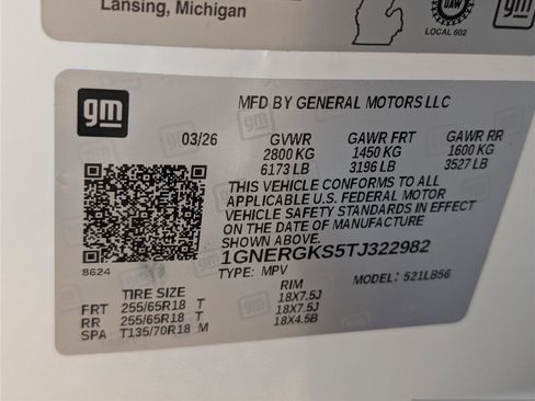 New 2026 Chevrolet Traverse LT w/ Driver Confidence Package FWD image 42
