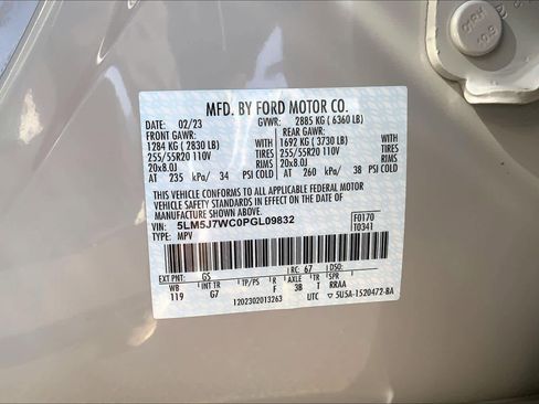 Used 2023 Lincoln Aviator Reserve w/ Elements Package Plus image 36