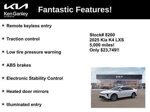 Certified 2025 Kia K4 LXS image 2