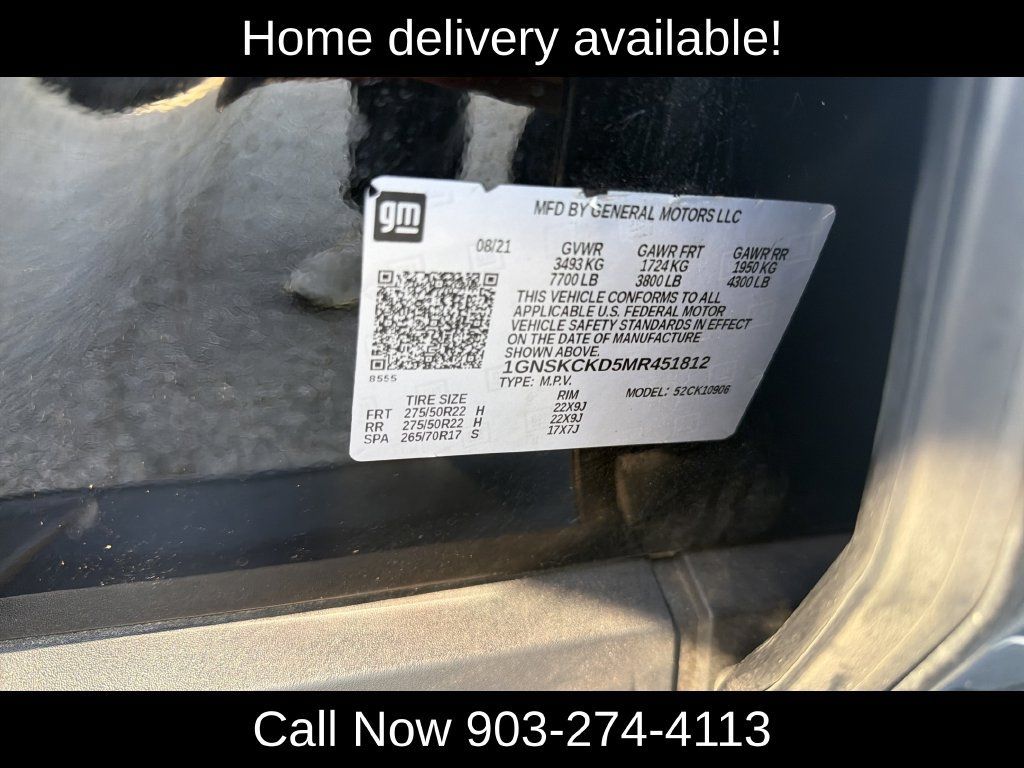 Used 2021 Chevrolet Suburban LT AWD/4WD image 15