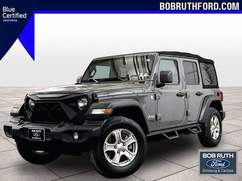 Used 2019 Jeep Wrangler Unlimited Sport S AWD/4WD image 1