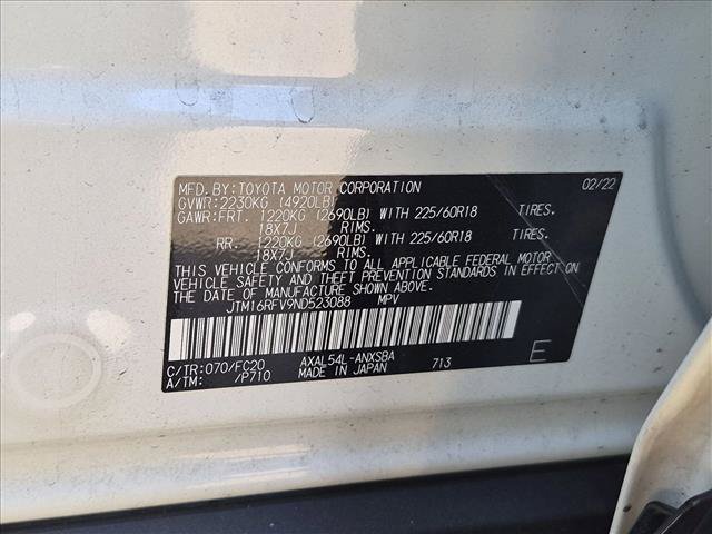 Certified 2022 Toyota RAV4 SE w/ Convenience Package AWD/4WD image 19