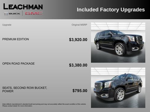 Used 2017 GMC Yukon SLT w/ Premium Edition AWD/4WD image 10