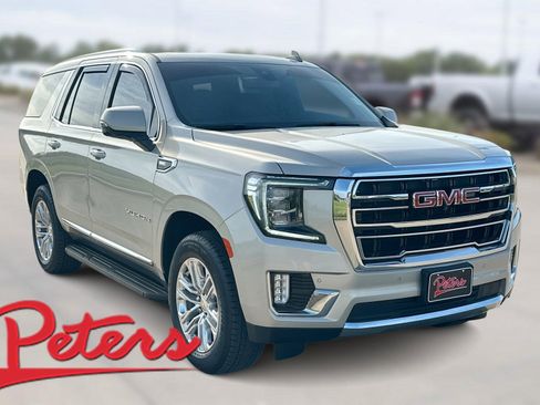 Used 2021 GMC Yukon SLT w/ SLT Luxury Package RWD image 1