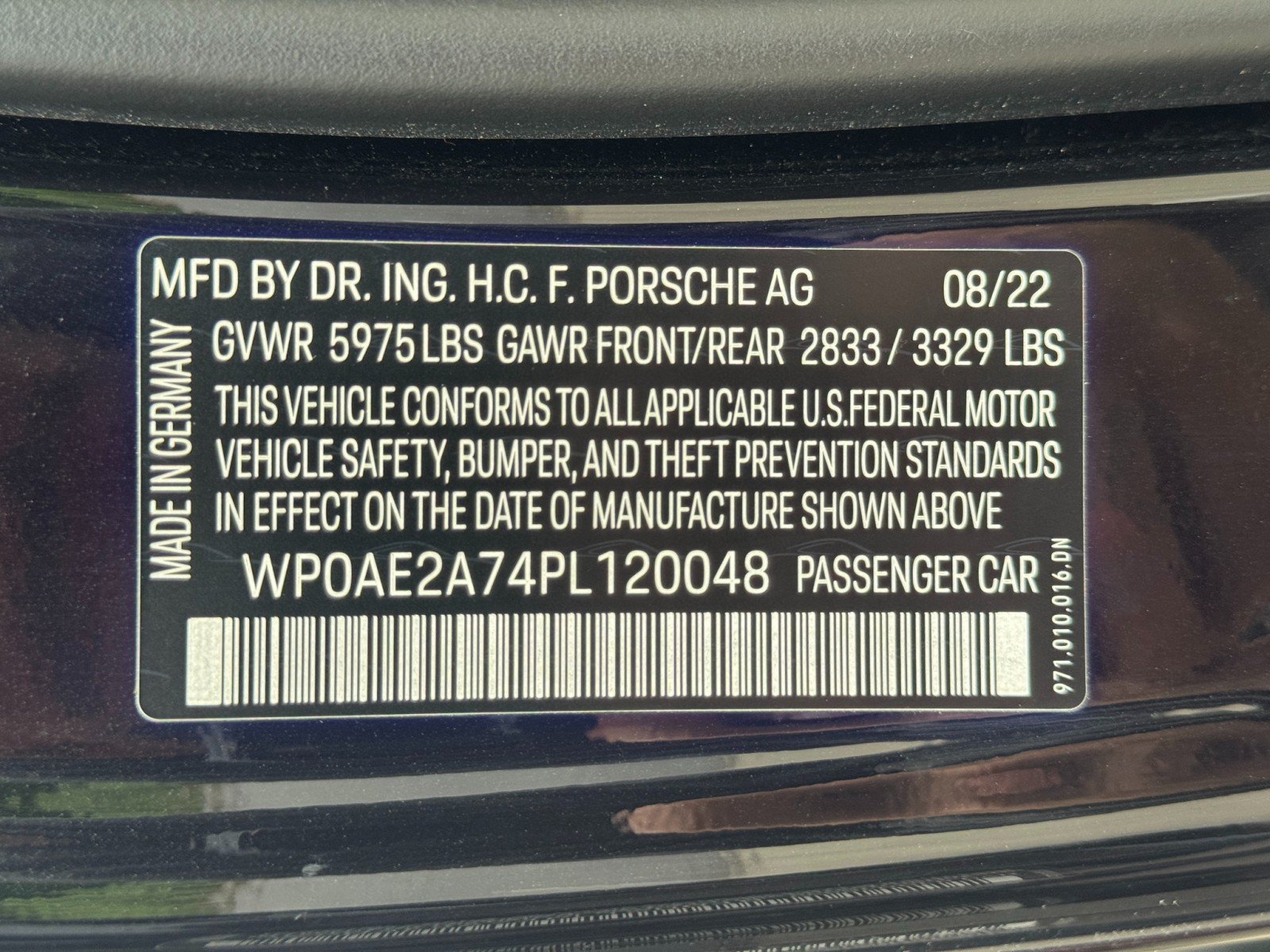 Used 2023 Porsche Panamera 4 Platinum Edition AWD/4WD image 47