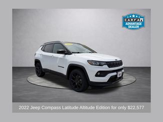 Used 2022 Jeep Compass Latitude w/ Sun and Sound Group AWD/4WD 360° Tour
